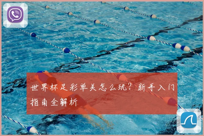 世界杯足彩单关怎么玩?新手入门指南全解析